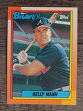 1990 Topps #744 Kelly Mann RC