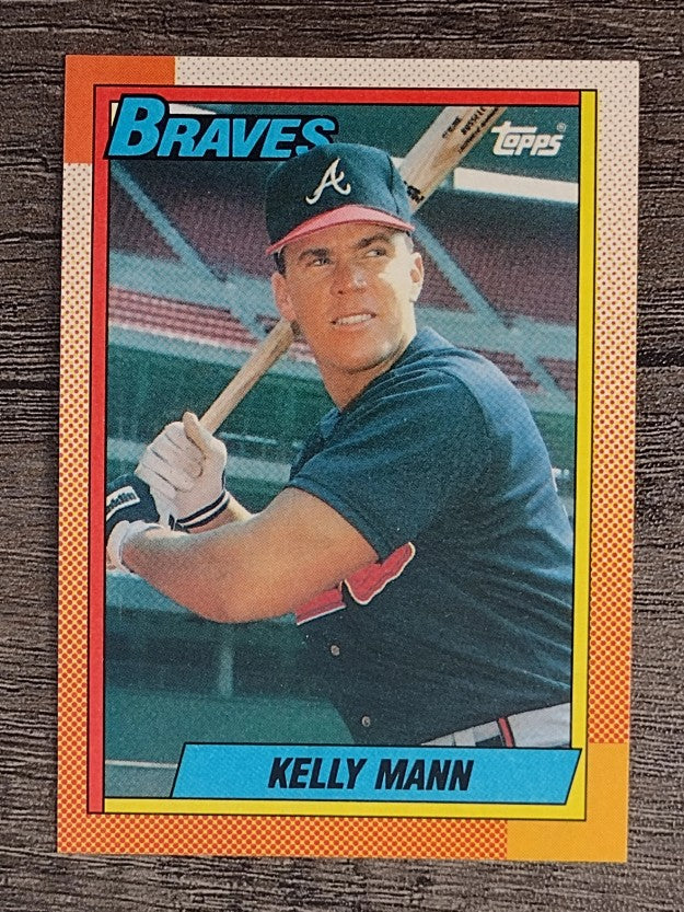 1990 Topps #744 Kelly Mann RC