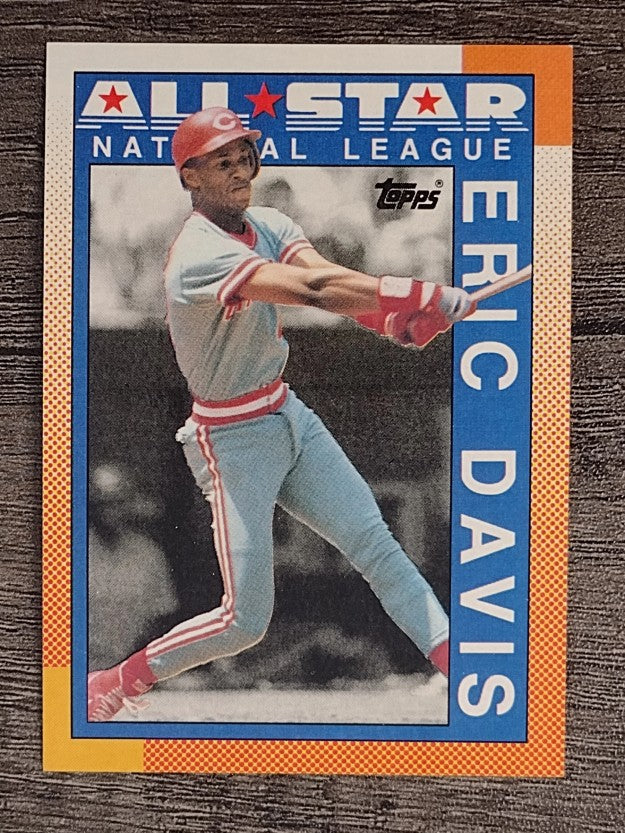 1990 Topps #402 Eric Davis AS