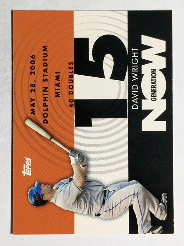 2007 Topps Generation Now #GN161 David Wright