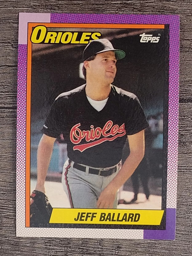 1990 Topps #296 Jeff Ballard