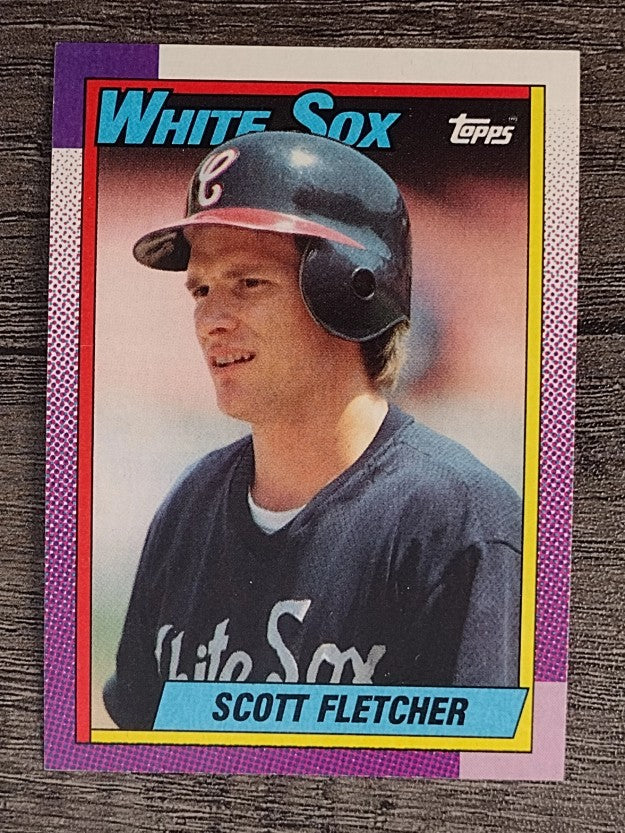 1990 Topps #565 Scott Fletcher