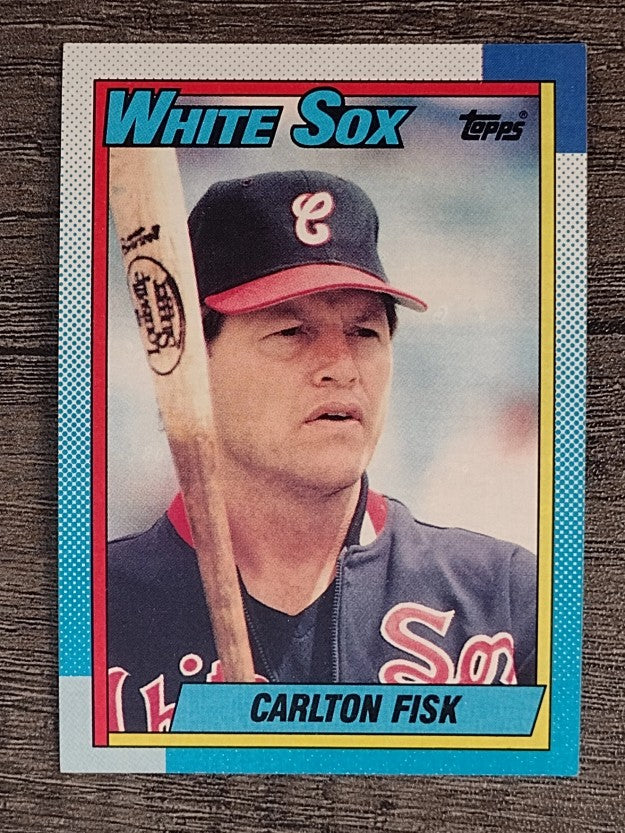 1990 Topps #420 Carlton Fisk