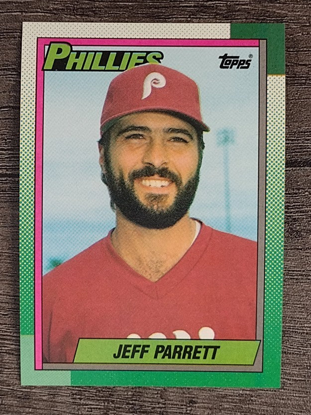 1990 Topps #439 Jeff Parrett