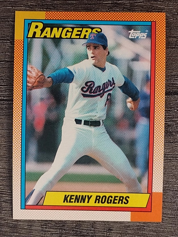 1990 Topps #683 Kenny Rogers