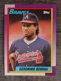 1990 Topps #617 Geronimo Berroa