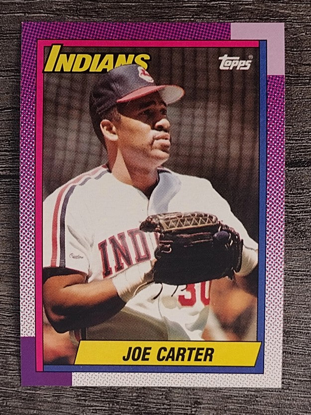 1990 Topps #580 Joe Carter
