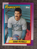 1990 Topps #706 Geno Petralli