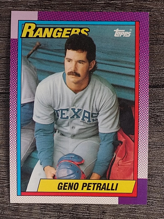 1990 Topps #706 Geno Petralli