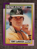 1990 Topps #639 Tony LaRussa MG