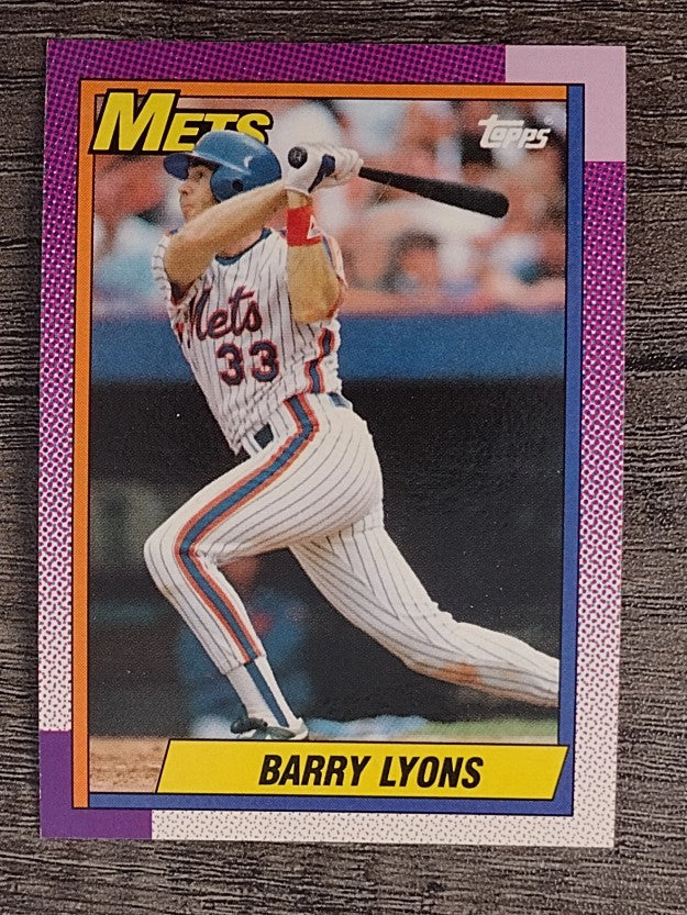 1990 Topps #258 Barry Lyons