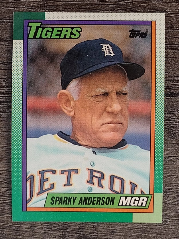 1990 Topps #609 Sparky Anderson MG