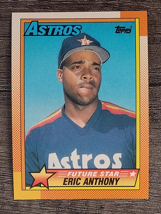 1990 Topps #608 Eric Anthony RC
