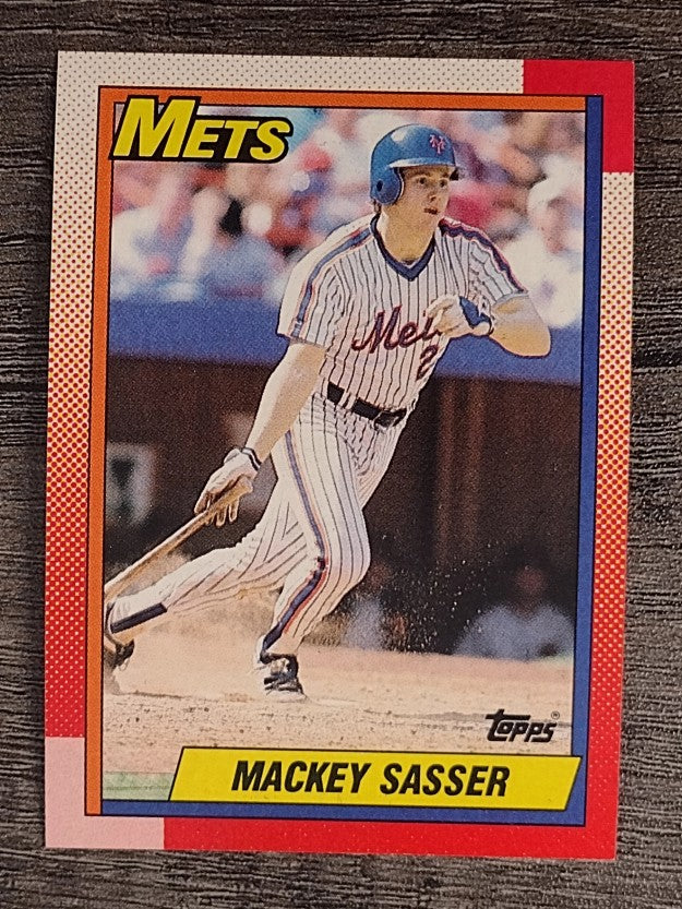 1990 Topps #656 Mackey Sasser