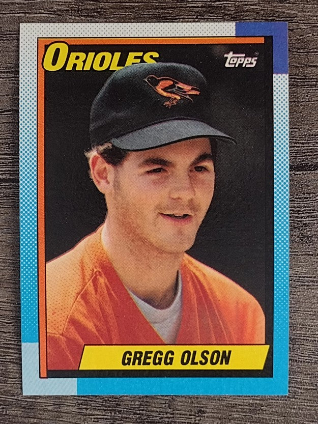 1990 Topps #655 Gregg Olson
