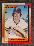 1990 Topps #478 Mike LaValliere