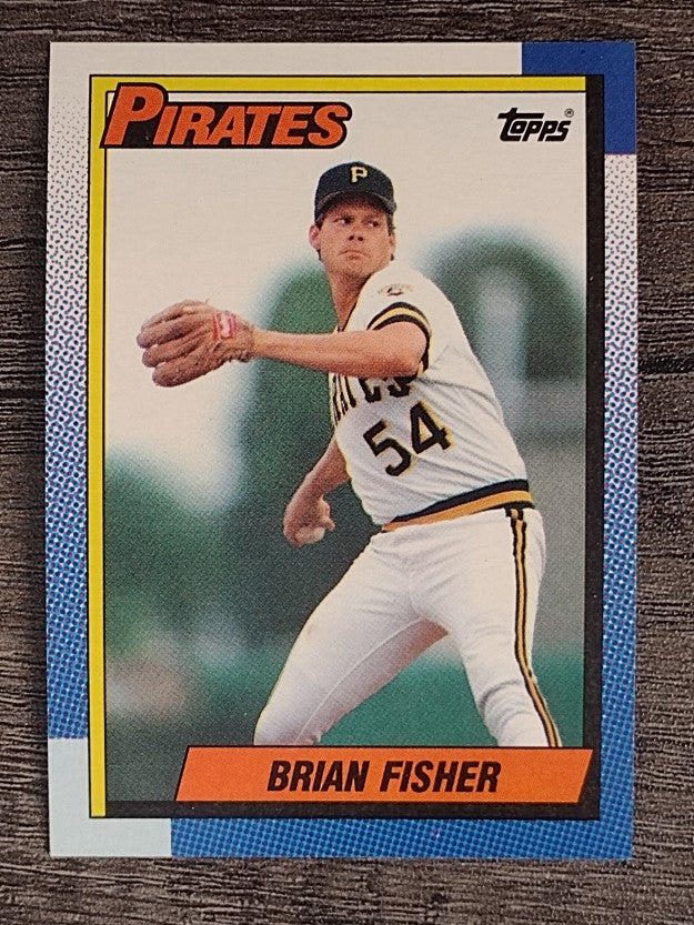 1990 Topps #666 Brian Fisher