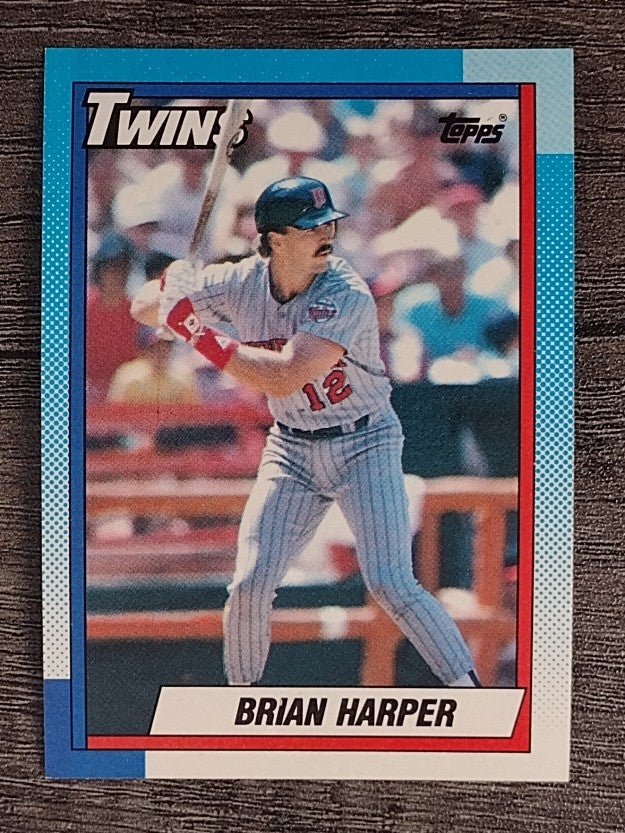 1990 Topps #47 Brian Harper
