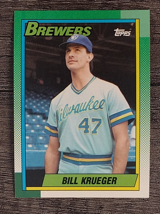 1990 Topps #518 Bill Krueger