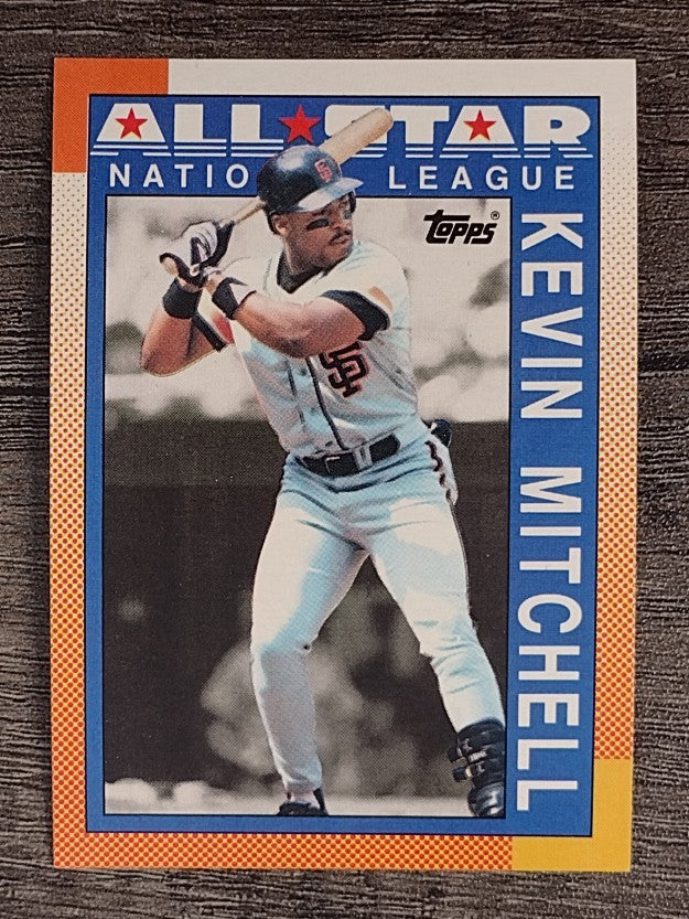1990 Topps #401 Kevin Mitchell AS