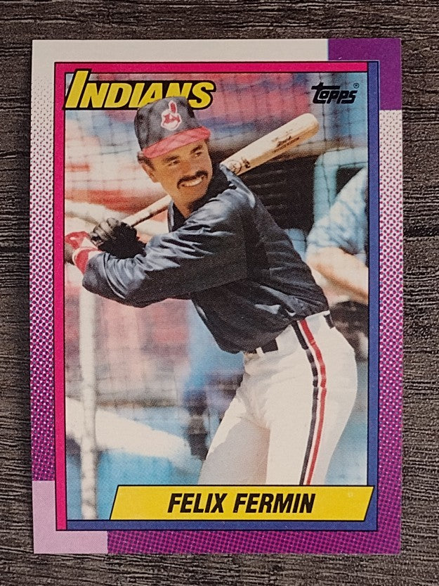 1990 Topps #722 Felix Fermin