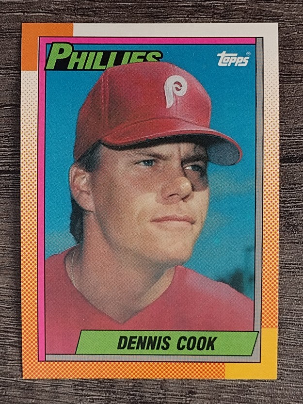 1990 Topps #633 Dennis Cook