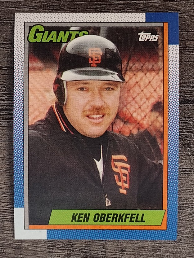 1990 Topps #488 Ken Oberkfell
