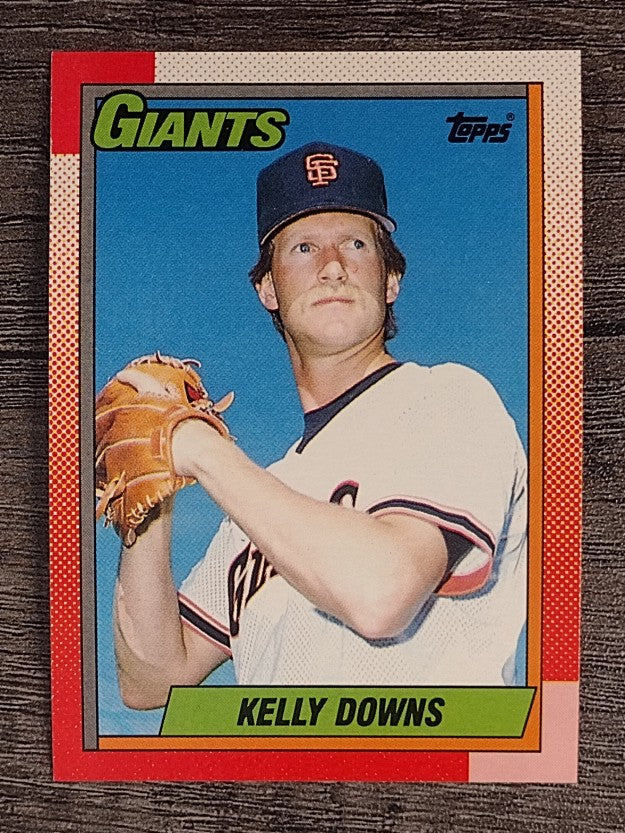 1990 Topps #17 Kelly Downs