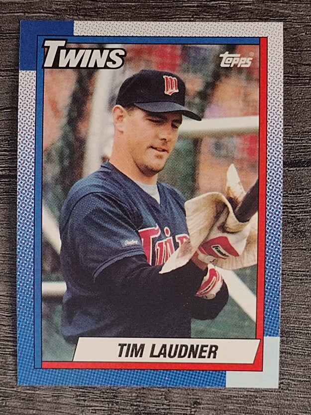 1990 Topps #777 Tim Laudner