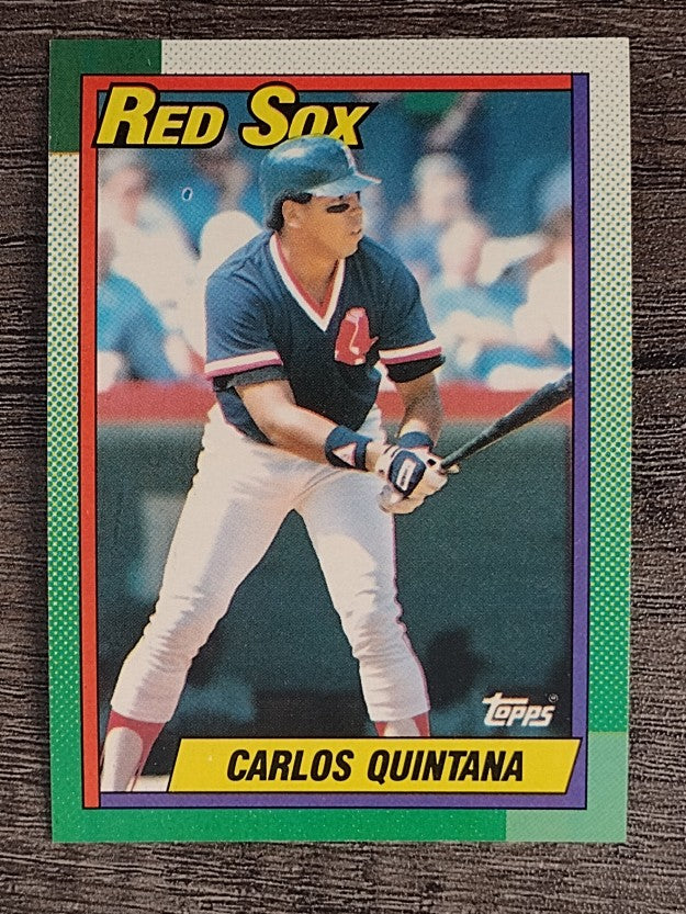 1990 Topps #18 Carlos Quintana