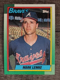 1990 Topps #451 Mark Lemke