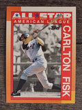1990 Topps #392 Carlton Fisk AS