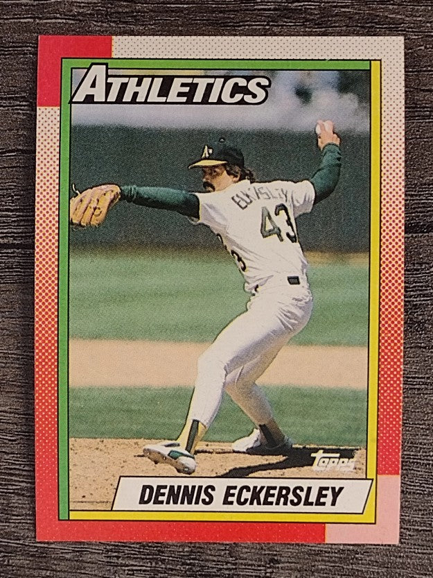 1990 Topps #670 Dennis Eckersley