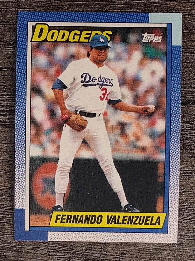 1990 Topps #340 Fernando Valenzuela