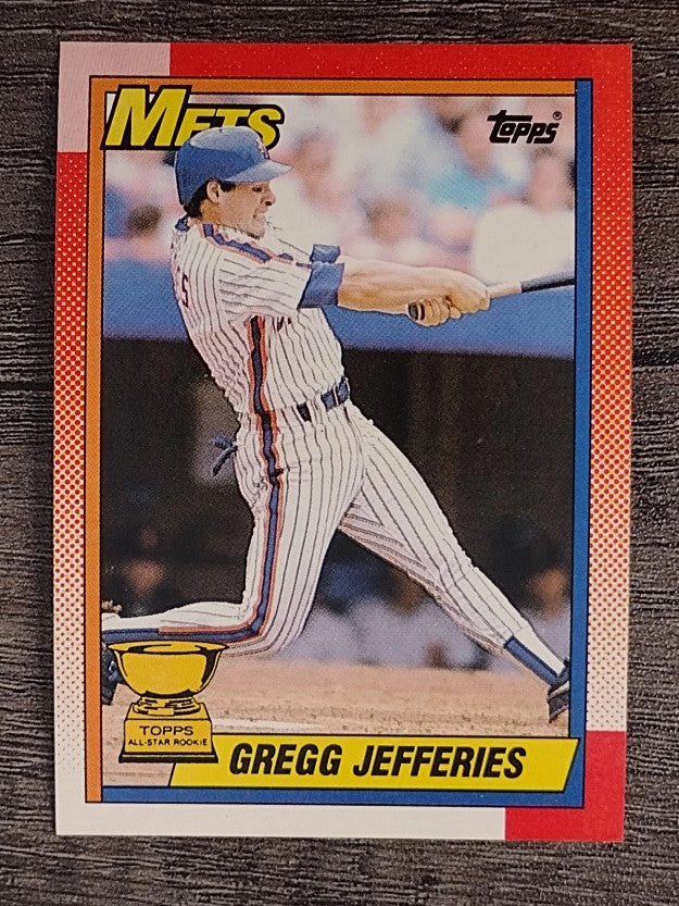 1990 Topps #457 Gregg Jefferies