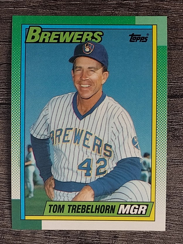 1990 Topps #759 Tom Trebelhorn MG