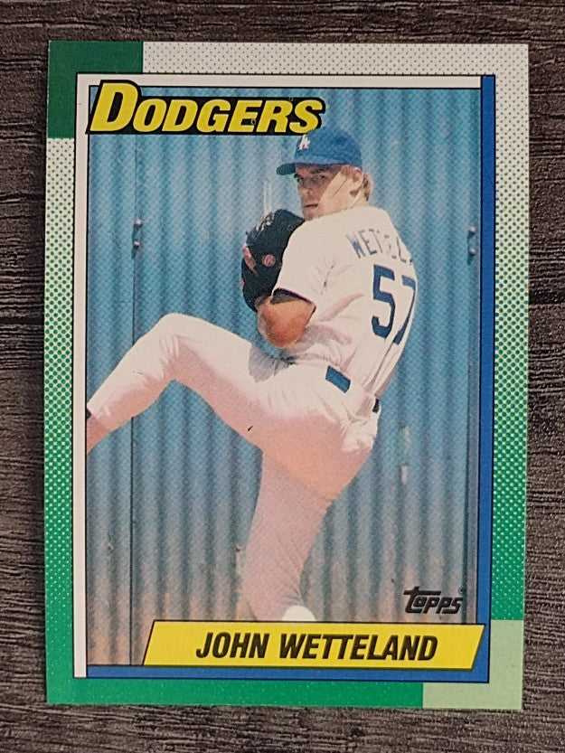 1990 Topps #631 John Wetteland