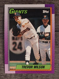 1990 Topps #408 Trevor Wilson