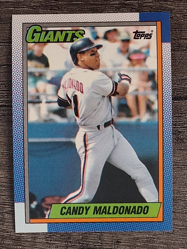 1990 Topps #628 Candy Maldonado