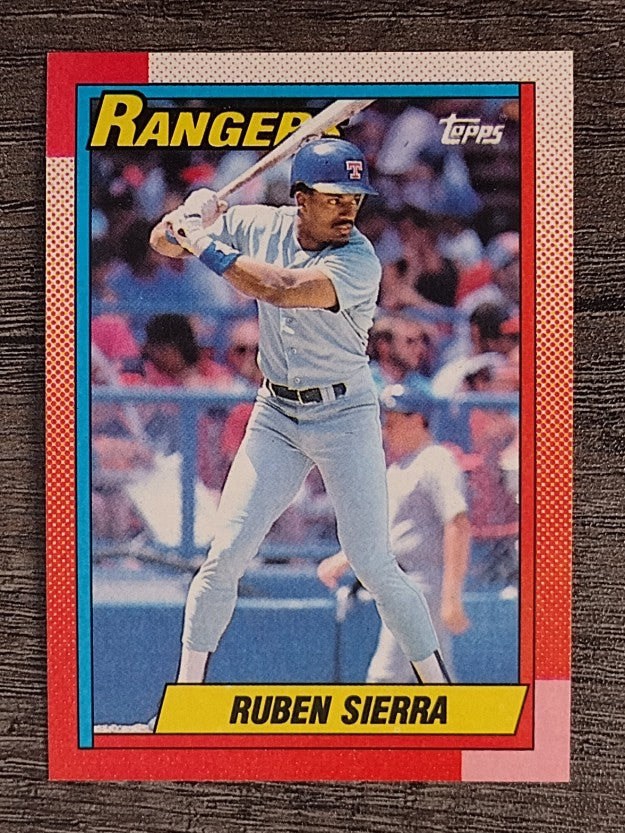 1990 Topps #185 Ruben Sierra