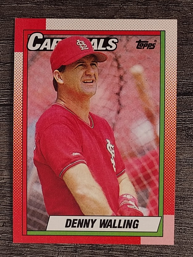 1990 Topps #462 Denny Walling