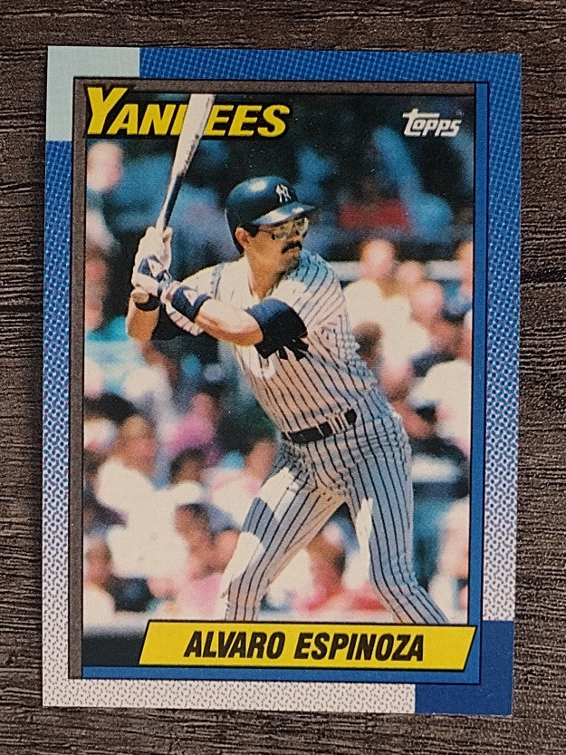 1990 Topps #791 Alvaro Espinoza