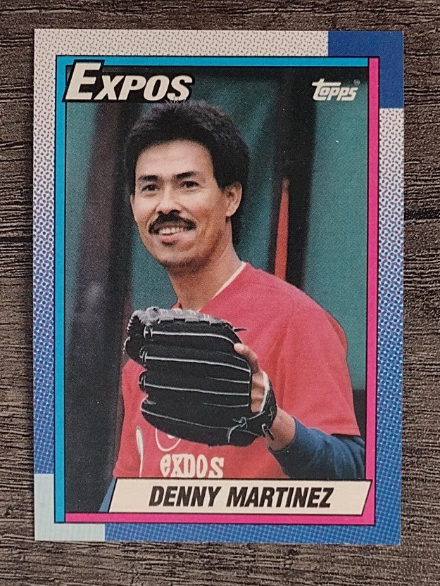 1990 Topps #763 Dennis Martinez