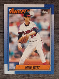 1990 Topps #650 Mike Witt