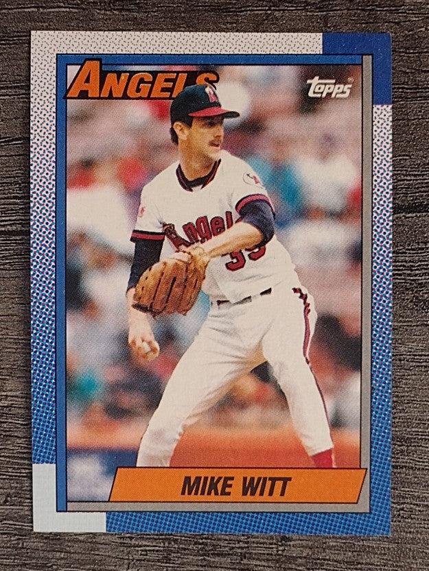 1990 Topps #650 Mike Witt