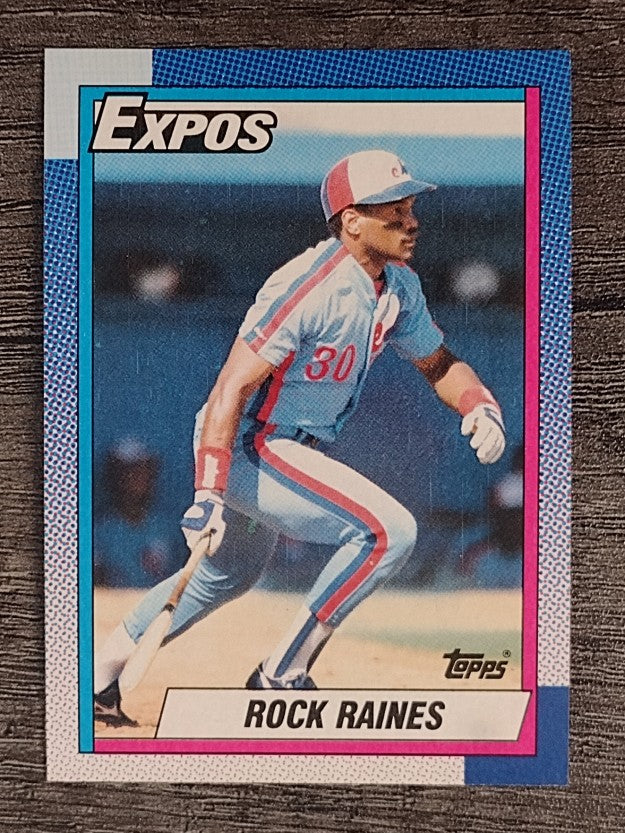 1990 Topps #180 Tim Raines