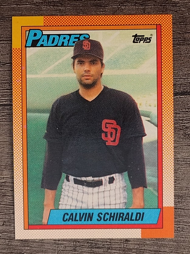 1990 Topps #693 Calvin Schiraldi