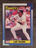 1990 Topps #634 Luis Polonia