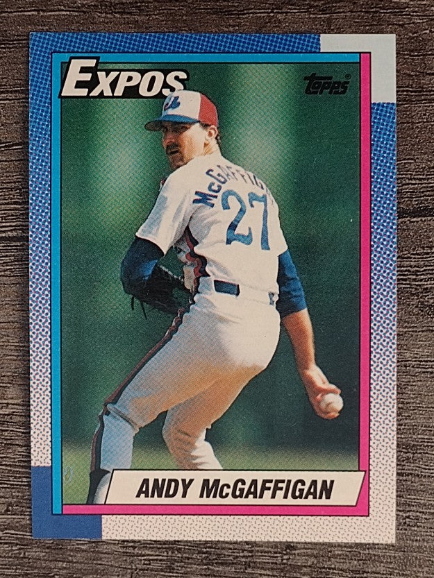 1990 Topps #559 Andy McGaffigan