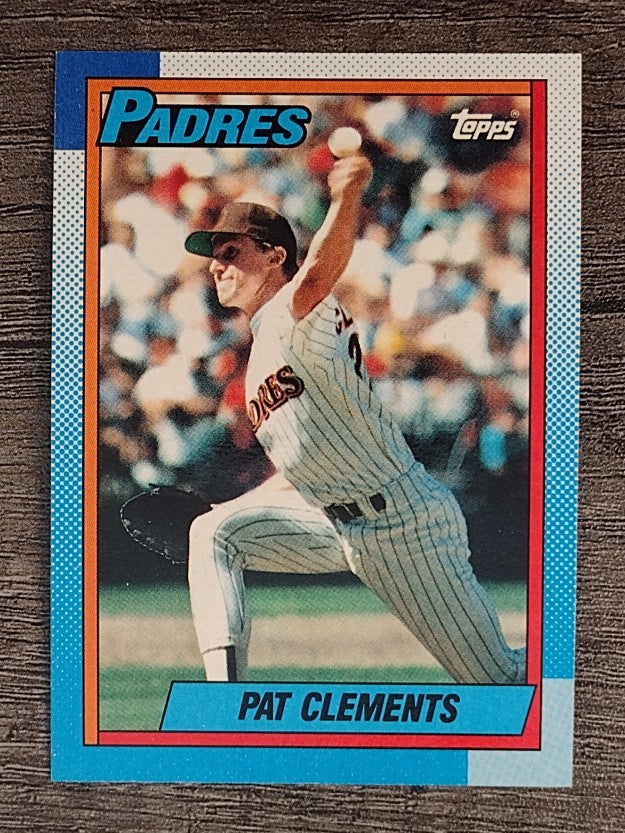 1990 Topps #548 Pat Clements